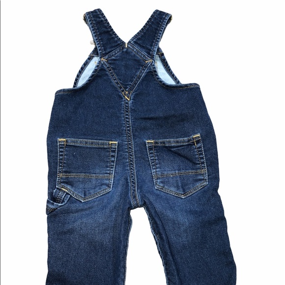 Baby Gap size 8-12 months denim overalls - Picture 2 of 8
